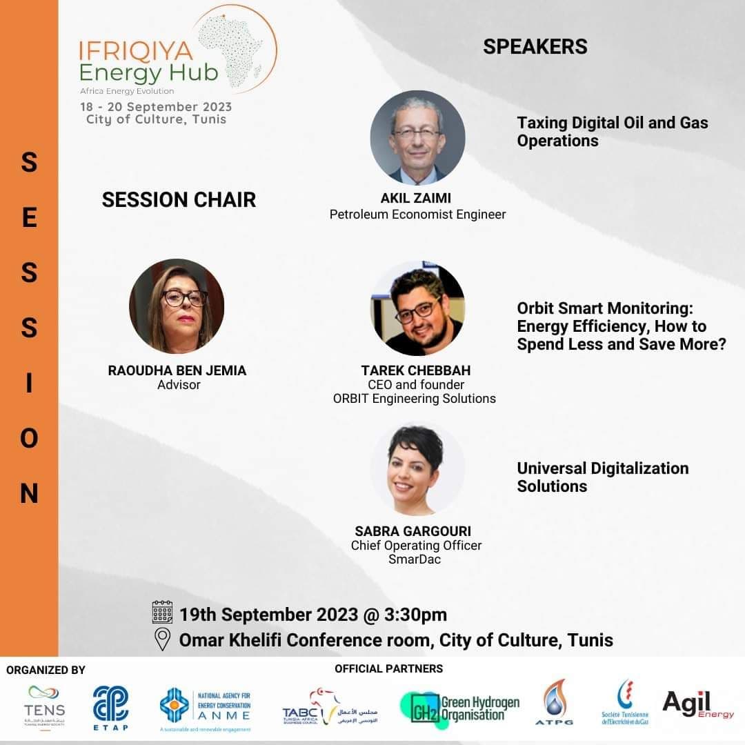 Orbit Presents at Ifriqiya Energy Hub 2023 in Tunis